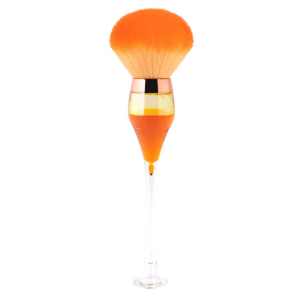 Wine Glass shaped Makeup Brush Powder Applicator - Image 5