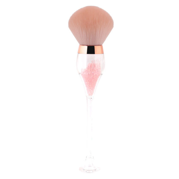 Wine Glass shaped Makeup Brush Powder Applicator - Image 2