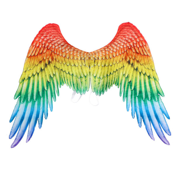 Decorative rainbow colored angel wings - Image 2