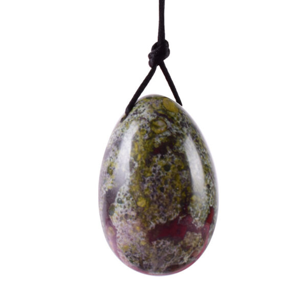 Dragon Blood Stone Yin Egg Protection Jade Egg Ornaments - Image 7