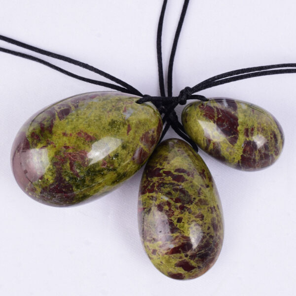 Dragon Blood Stone Yin Egg Protection Jade Egg Ornaments - Image 8