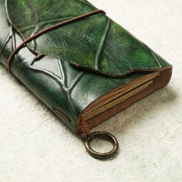 Leather Notebook Handmade Retro Magic Book European Art - Image 3