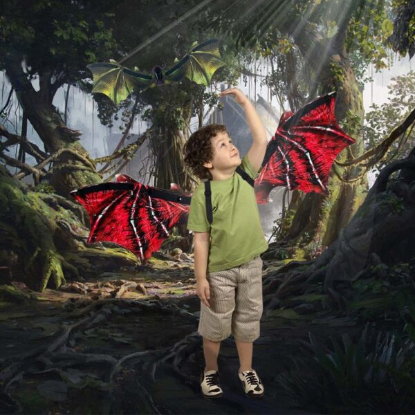 Dragon Wings Electric LED Light-up Wings Children - Image 4